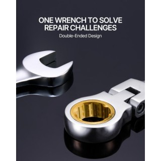 VEVOR Σετ Γερμανικών Κλειδιών με Καμπτόμενη Κεφαλή και Καστάνια 8 Τ...