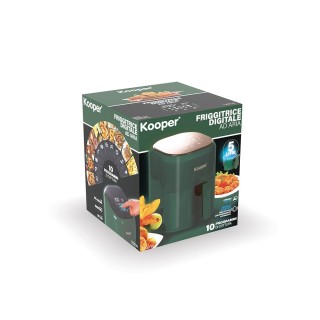 Kooper Φριτέζα αέρος 5L οθόνη αφής 1200W πράσινη Kooper 5920744