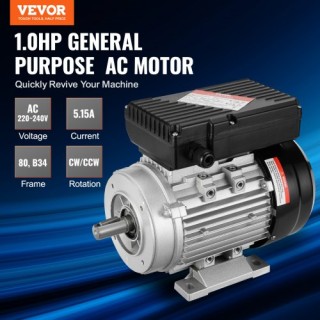 Ηλεκτροκινητήρας VEVOR 0.75KW 2850RPM 220~240V  TYJLIECDJ3452ORHPV7