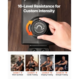 VEVOR Μαγνητική Κωπηλατική Μηχανή, 16 Επίπεδα Αντίστασης, Αναδιπλού... VEVOR Μαγνητική Κωπηλατική Μηχανή, 16 Επίπεδα Αντίστασης, Αναδιπλού...