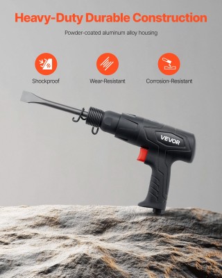 VEVOR Σετ Πνευματικού Σφυριού Air Hammer 2500-2700 BPM με 4 Καλέμια...