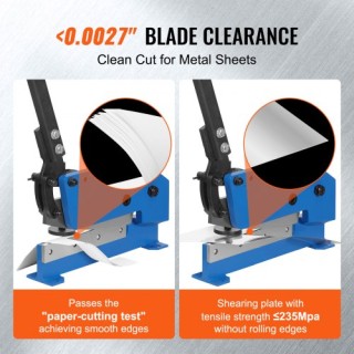 VEVOR Χειροκίνητος Κοπτήρας Μετάλλου HS-5 από Q235 για Χοντρό Ατσάλ...