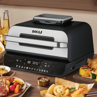 BAKAJI Φριτέζα Αέρος Fornetto 6 Λίτρων με Γκριλ, 6 Τύποι Μαγειρέματ... BAKAJI Φριτέζα Αέρος Fornetto 6 Λίτρων με Γκριλ, 6 Τύποι Μαγειρέματ...