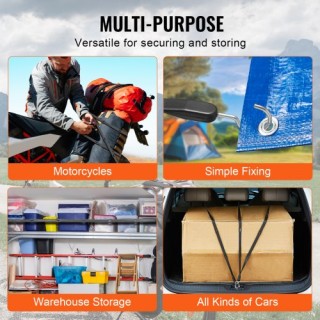 Σετ 4 Επίπεδων Ιμάντων VEVOR με S-Άγκιστρο 40 DLKZD40INCH4TR3FJV0 Σετ 4 Επίπεδων Ιμάντων VEVOR με S-Άγκιστρο 40 DLKZD40INCH4TR3FJV0