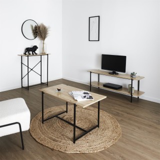 Τραπεζάκι Σαλονιού από Ξύλο & Μέταλλο 80 x 45 x 50 cm HD0182 Home D... Τραπεζάκι Σαλονιού από Ξύλο & Μέταλλο 80 x 45 x 50 cm HD0182 Home D...