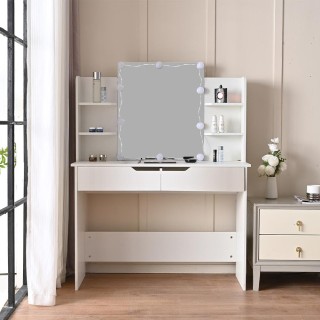 Shally Dogan Τουαλέτα Trucco Beatrice με Καθρέφτη 10 Φώτα Led Ψυχρ... Shally Dogan Τουαλέτα Trucco Beatrice με Καθρέφτη 10 Φώτα Led Ψυχρ...