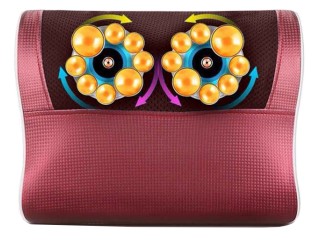 Μαξιλάρι Μασάζ για Πλάτη, Σώμα, Αυχένα και Μηρούς 24W Καφέ 59074513...