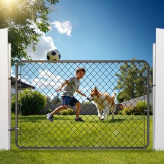 VEVOR Πύλη Φράχτη Κήπου 2.2-6 ft x 6 ft (Χωρίς Κολώνες) SWHYM7246IN... VEVOR Πύλη Φράχτη Κήπου 2.2-6 ft x 6 ft (Χωρίς Κολώνες) SWHYM7246IN...