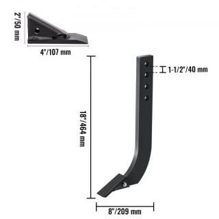 Σετ 5 Τεμαχίων Σκαπτικά Δόντια VEVOR 18 με Ρυθμιζόμενα Στελέχη  LT4...