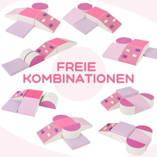 Costway Σετ Αναρρίχησης από Αφρώδες Υλικό για Παιδιά - 6 Τεμάχια, Κ... Costway Σετ Αναρρίχησης από Αφρώδες Υλικό για Παιδιά - 6 Τεμάχια, Κ...