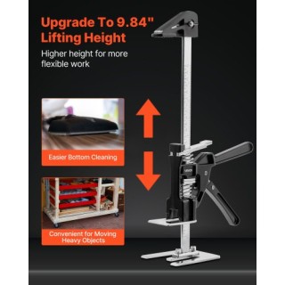 VEVOR Σετ 2 Μαύρων Μοχλών Ανύψωσης 150kg 250mm TGQ250MM1DHS7CAGWV0