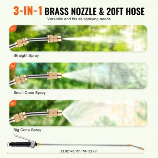 VEVOR Ψεκαστήρας ATV 60 Λ/15.9 Γαλ ATV/UTV Ψεκαστήρας Σημείου με Μπ... VEVOR Ψεκαστήρας ATV 60 Λ/15.9 Γαλ ATV/UTV Ψεκαστήρας Σημείου με Μπ...