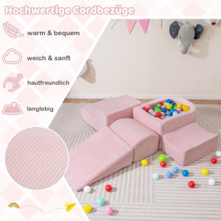 Costway Σετ 5 Αφρώδη Τούβλα με Μπάλα Πισίνα & Καλύμματα από Κορδόνι... Costway Σετ 5 Αφρώδη Τούβλα με Μπάλα Πισίνα & Καλύμματα από Κορδόνι...