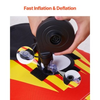 VEVOR Φουσκωτό Τρίδυμο Σωλήνα Θαλάσσης 510lbs για 1-3 Άτομα CQTL2QX... VEVOR Φουσκωτό Τρίδυμο Σωλήνα Θαλάσσης 510lbs για 1-3 Άτομα CQTL2QX...