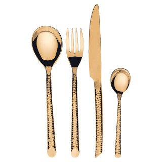 Villa DEste Σετ 24 μαχαιροπίρουνα από ανοξείδωτο ατσάλι με γυαλιστ... Villa DEste Σετ 24 μαχαιροπίρουνα από ανοξείδωτο ατσάλι με γυαλιστ...