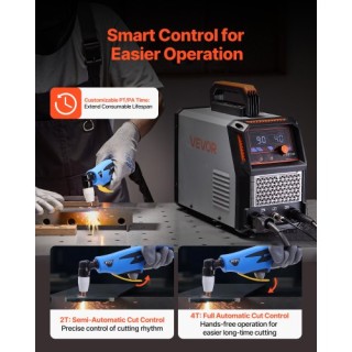 VEVOR Ψηφιακό Κοπτικό Πλάσματος 50A, με IGBT Inverter & Λειτουργία ...