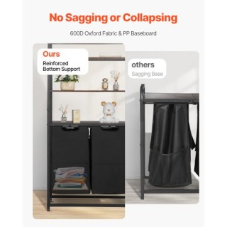 VEVOR Τετραώροφος Διαχωριστής Ρούχων με Ράφια & Γάντζους, Δύο Θέσεω... VEVOR Τετραώροφος Διαχωριστής Ρούχων με Ράφια & Γάντζους, Δύο Θέσεω...