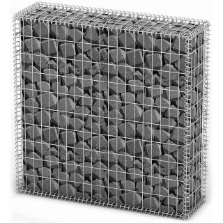 BAKAJI Συρματόπλεγμα Γαλβανισμένου Ατσαλιού 100x100x30cm για Κήπο 0... BAKAJI Συρματόπλεγμα Γαλβανισμένου Ατσαλιού 100x100x30cm για Κήπο 0...