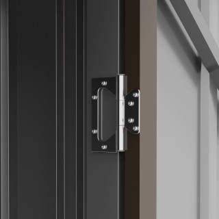 Outsunny Σπιτάκι Αποθήκευσης Εργαλείων 0.92m² από Γαλβανισμένο Ατσ... Outsunny Σπιτάκι Αποθήκευσης Εργαλείων 0.92m² από Γαλβανισμένο Ατσ...