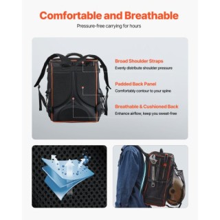 VEVOR Σακίδιο Συγκολλητή 33L από Πολυεστέρα 600D για Εργαλεία και Κ... VEVOR Σακίδιο Συγκολλητή 33L από Πολυεστέρα 600D για Εργαλεία και Κ...