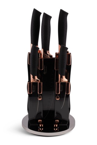 Edenberg Σετ Μαχαιριών 6 Τεμαχίων με Βάση EB-901