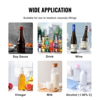 Αυτόματη Μηχανή Γεμίσματος Υγρών VEVOR (10-4000ml) WSDBGYGZJ34L67V... Αυτόματη Μηχανή Γεμίσματος Υγρών VEVOR (10-4000ml) WSDBGYGZJ34L67V...