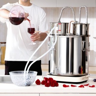 VEVOR Αποστακτήρας Αλκοόλ 50 λίτρων με Θάμπερ Κεγ και Αντλία Νερού... VEVOR Αποστακτήρας Αλκοόλ 50 λίτρων με Θάμπερ Κεγ και Αντλία Νερού...