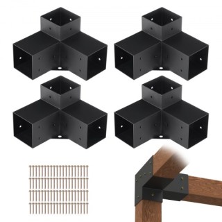 Σετ Βαρέων Βάσεων VEVOR για Πέργκολα 101x101mm, 4τμχ LPJJST4PCS4X7... Σετ Βαρέων Βάσεων VEVOR για Πέργκολα 101x101mm, 4τμχ LPJJST4PCS4X7...