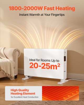 VEVOR Πανίσχυρο Ηλεκτρικό Θερμαντικό Πάνελ, 2000W, Δυνατότητα Στερέ... VEVOR Πανίσχυρο Ηλεκτρικό Θερμαντικό Πάνελ, 2000W, Δυνατότητα Στερέ...