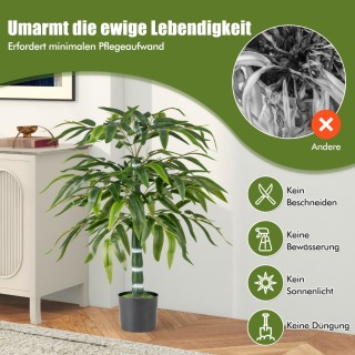 Costway Τεχνητό Φυτό Μπαμπού σε Γλάστρα με Ρεαλιστική Εμφάνιση και ... Costway Τεχνητό Φυτό Μπαμπού σε Γλάστρα με Ρεαλιστική Εμφάνιση και ...