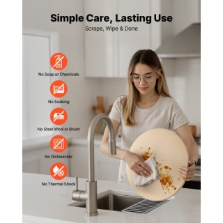 VEVOR Πέτρινη Πλάκα Πίτσας 381 mm από Κορδιερίτη με Αλουμινένια Φλο... VEVOR Πέτρινη Πλάκα Πίτσας 381 mm από Κορδιερίτη με Αλουμινένια Φλο...