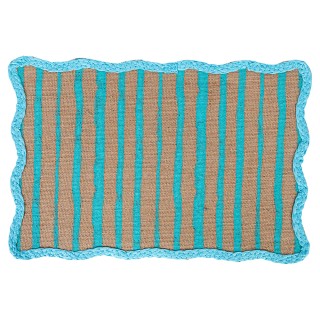 Villa DEste  Σετ 6 τμχ Τραβέρσα 45x30 cm από γιούτα και χαρτί με κυ...