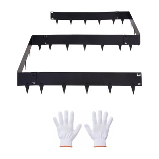 VEVOR Σετ 6 Τεμαχίων Μεταλλικό Περίγραμμα Τοπίου από Γαλβανισμένο Χ...