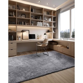 VEVOR Χαλί Δωμάτιο Γούνινο, 2.44 x 3.05m, Καπνί Γκρι JXDDTSM8X10FS6... VEVOR Χαλί Δωμάτιο Γούνινο, 2.44 x 3.05m, Καπνί Γκρι JXDDTSM8X10FS6...