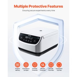 VEVOR Μηχανή Φυγοκέντρησης 500-4000rpm με Χρονοδιακόπτη και Ρότορα ... VEVOR Μηχανή Φυγοκέντρησης 500-4000rpm με Χρονοδιακόπτη και Ρότορα ...