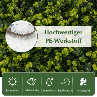 Costway Τεχνητός Φράκτης Τοπίου για Εσωτερική & Εξωτερική Διακόσμησ... Costway Τεχνητός Φράκτης Τοπίου για Εσωτερική & Εξωτερική Διακόσμησ...