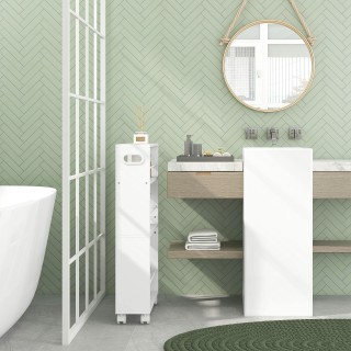 HOMCOM Καρότσι Κουζίνας και Μπάνιου Εξοικονόμησης Χώρου με 3 Επίπεδ... HOMCOM Καρότσι Κουζίνας και Μπάνιου Εξοικονόμησης Χώρου με 3 Επίπεδ...