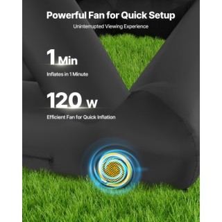 VEVOR Φορητή Πληθωριστέα Οθόνη Κινηματογράφου 14 ft 16:9 με Αθόρυβο... VEVOR Φορητή Πληθωριστέα Οθόνη Κινηματογράφου 14 ft 16:9 με Αθόρυβο...