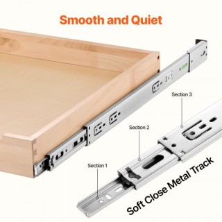 VEVOR Οργανωτής Ντουλαπιού με Συρόμενο Ράφι και Απαλή Κλείσιμο, Ξύλ... VEVOR Οργανωτής Ντουλαπιού με Συρόμενο Ράφι και Απαλή Κλείσιμο, Ξύλ...