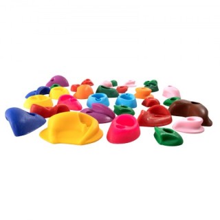 Σετ 32 Χειρολαβών Αναρρίχησης VEVOR με Σχοινί και Εξαρτήματα PYZJT... Σετ 32 Χειρολαβών Αναρρίχησης VEVOR με Σχοινί και Εξαρτήματα PYZJT...