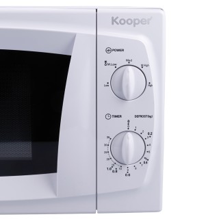 Kooper Φούρνος Μικροκυμάτων 22L με 5 Ρυθμίσεις Μαγειρέματος, Λειτου...