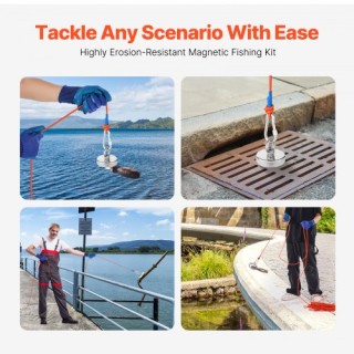 VEVOR Μαγνήτης Ψαρέματος Ισχυρός Βαρύ Καθήκον Σπάνια Γη Νεοδύμιο Έλ... VEVOR Μαγνήτης Ψαρέματος Ισχυρός Βαρύ Καθήκον Σπάνια Γη Νεοδύμιο Έλ...