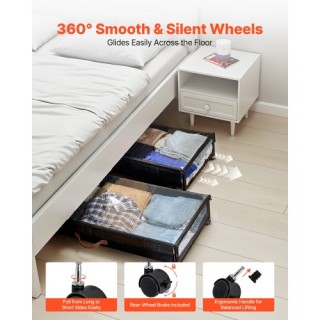 VEVOR ΒΕVOR Αποθηκευτικός Χώρος Κάτω από το Κρεβάτι με Ρόδες 36x18.... VEVOR ΒΕVOR Αποθηκευτικός Χώρος Κάτω από το Κρεβάτι με Ρόδες 36x18....