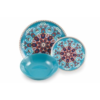 Villa DEste  Σετ πιάτων 18 τεμαχίων από πορσελάνη για 6 διαφορετικά...