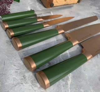 Edenberg Σύγχρονο Σετ Μαχαιριών με Βάση 7 Τεμαχίων EB-11029