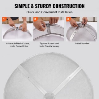 VEVOR Σχάρα Σπινθήρων για Τζάκι 36, Ενισχυμένο Καπάκι από Ατσάλι, Ε... VEVOR Σχάρα Σπινθήρων για Τζάκι 36, Ενισχυμένο Καπάκι από Ατσάλι, Ε...