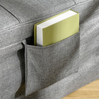 HOMCOM 4 σε 1 Πτυσσόμενο Οθωμανικό κρεβάτι πολλαπλών χρήσεων με ανα... HOMCOM 4 σε 1 Πτυσσόμενο Οθωμανικό κρεβάτι πολλαπλών χρήσεων με ανα...