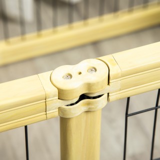 PawHut Dog Box, Pet Run, 6 πάνελ με πόρτα και διπλά μάνδαλα, 70x62c... PawHut Dog Box, Pet Run, 6 πάνελ με πόρτα και διπλά μάνδαλα, 70x62c...