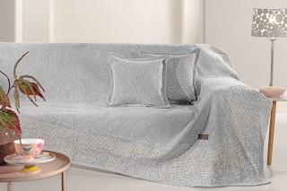 Guy Laroche Ριχτάρι Καναπέ Perth Grey (Τριθέσιος) 180x300 ,11330301...