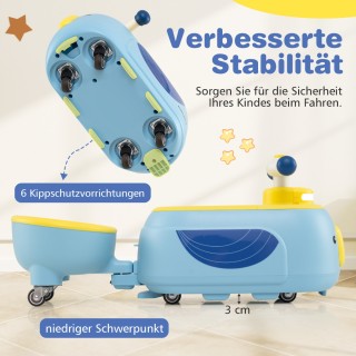 Costway Παιδικό Αυτοκίνητο με Ρυμουλκούμενο, Φωτισμό και Αποθηκευτι... Costway Παιδικό Αυτοκίνητο με Ρυμουλκούμενο, Φωτισμό και Αποθηκευτι...